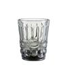 1 Stück 240ml 8oz Vintage Geprägtes Farbiges Seiten Glas Whiskey Wasser Glasbecher Schweres Dickes Glaswaren Becher