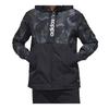 Adidas Neo Short Sleeve Graphic Windbreaker Men Outerwear Black FN6543