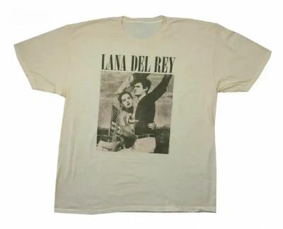 2024 Lato Męska Damska Bawełniana Koszulka Nowa Lana Del Rey Ldr Żeglowanie Opalenizna Nadruk Topy T-shirty Męska Odzież Modowa Harajuku Streetwear
