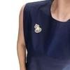 Fulu Akoya Pearl Two-Way Brooch Pendant with Gold-Filled Setting - White