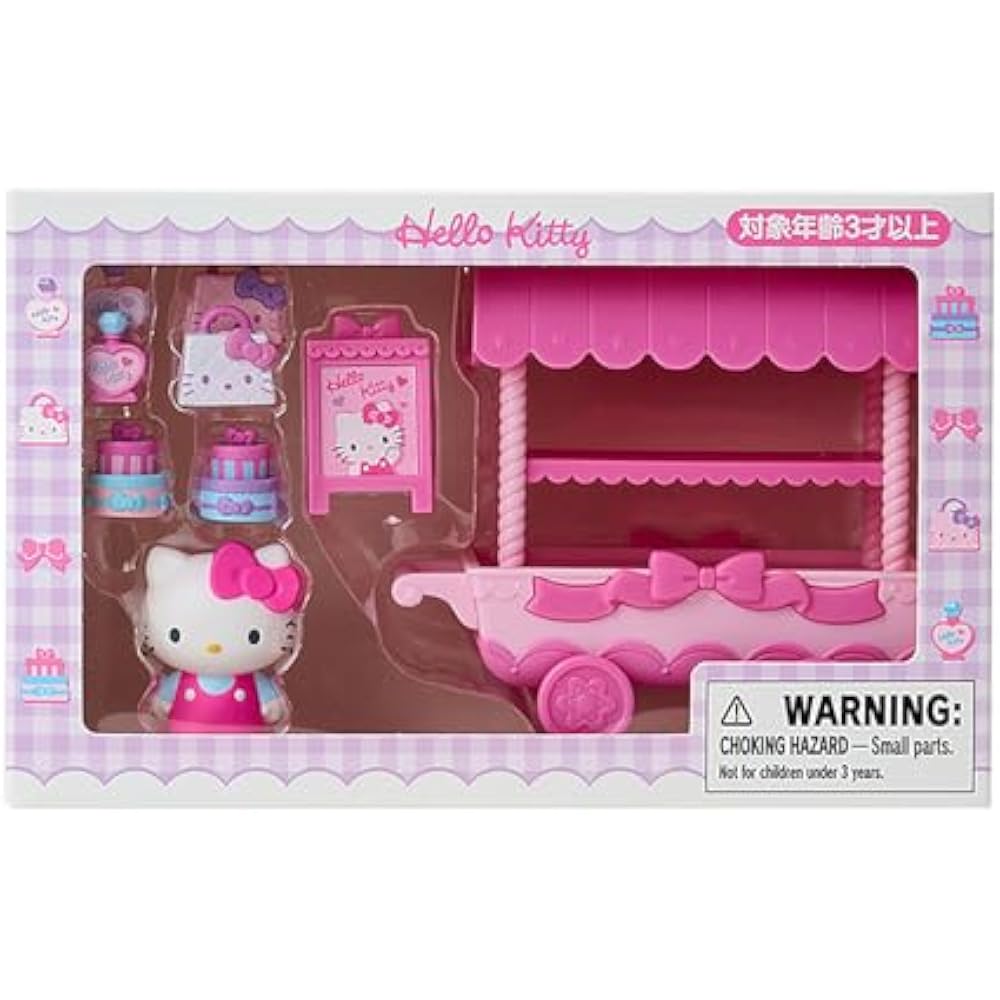Sanrio (SANRIO) Doll & Wagon Hello Kitty Playhouse Gift 365513