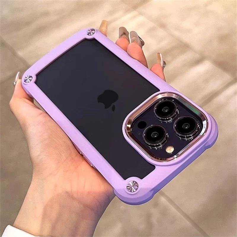 

Clear Shockproof Phone Case For iPhone 11 12 13 14 15 16 Pro Max Plus Transparent Bumper Cases Cover For iPhone 11Pro