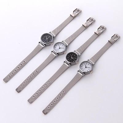 Watches Women Stainless Steel Mesh Belt Watch Small Dial Quartz Clock Ladies Wrist Watch Gifts For Girl