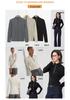 Women's Casual Slim Fit Long Sleeve 100% Wool Half-Zip Sweater for Autumn and Winter