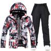 Men's Winter Ski Suit Set: Windproof, Waterproof, Warm Snowboard Jacket and Pants