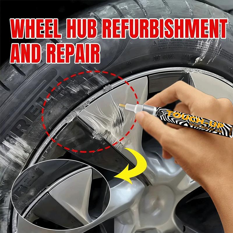 Silver Wheel Scratch Repair Pen Suitable for All Car Models High-Quality Paint Long-Lasting Formula Vehicle Maintenance Touchup Paint2