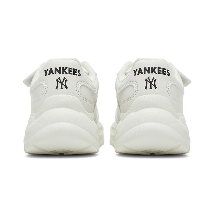 MLB Big Ball Chunky 24SS Slip Resistant Durable Low Top Casual Shoes Kids sneakers White 7ASHJB14N-50WHS