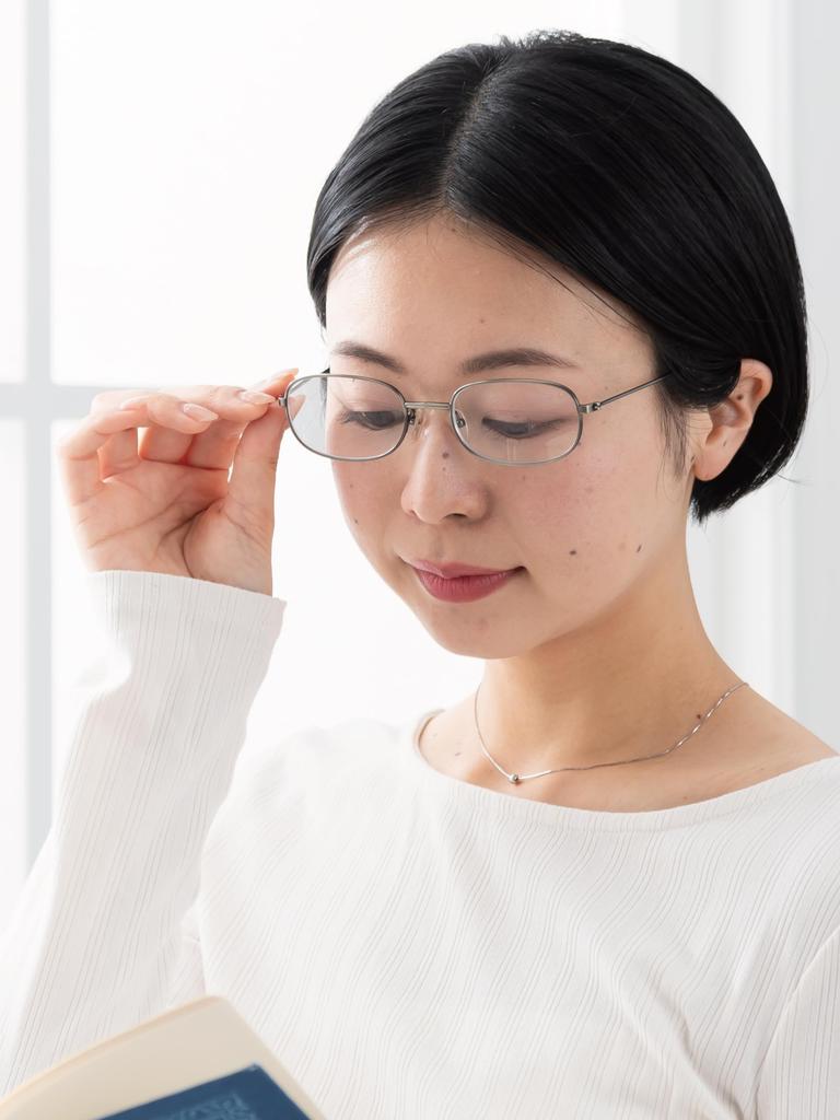 Senior Eye Club XAW47120 Ochelari de citit metalici Tip vechi Ușori Simpli XAW471 [Senior „Love” Club] +2.00