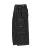 DIMITO Denim Multi Cargo Pants (Wide Fit Lv.2) Dw Black