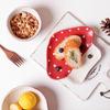 ZISIZ Cartoon Mushroom Ceramic Soup Bowl