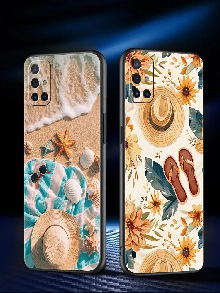 Summer Beach Phone Case For Oneplus 13R 13 12R 11 10T 10R Nord N100 N200 N10 10 9 9R 9RT CE 3 2 Z Pro 5G Soft TPU Cover Fundas