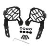 2pcs Universal Fog Light Protector Guard Covers Motorcycle Protector Grill Foglight Lamp Cover