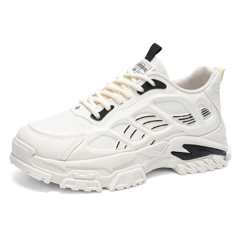 Herrenschuhe Herbst neu Jugend Mesh Trend lässige Herren rutschfest höhenvergrößernd sportlich trendige Schuhe