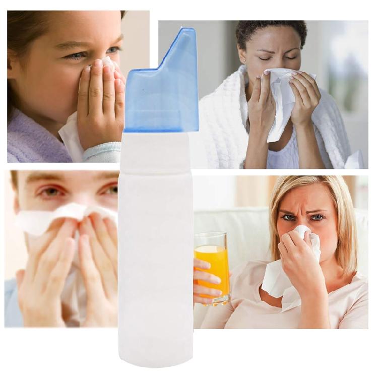 Nasal Spray Bottle 60ML/2 oz Empty, Press Spray for Head Refillable, Travel Size