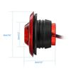 12V 24V LED Side Marker Light Auto Trucks Lorry Trailer Bus Tail Brake Lamp Car Warning Lamp Turn Signal Indicator Lighting