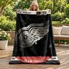 Detroit Red Wings Decke Flanelldecke Weiche Gemütliche Plüschdecke für Sofa Bett Leichte Heimdekoration Geschenke für Weihnachten verschiedene Feiertage
