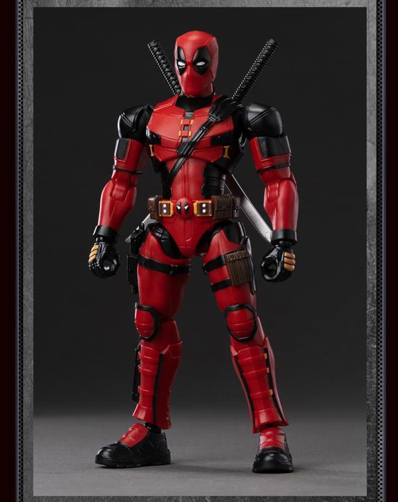 BLOKEES Doyusha MARVEL CHANPION CLASS Series Deadpool Plastic Model Kit 134mm (Approx. Tall)