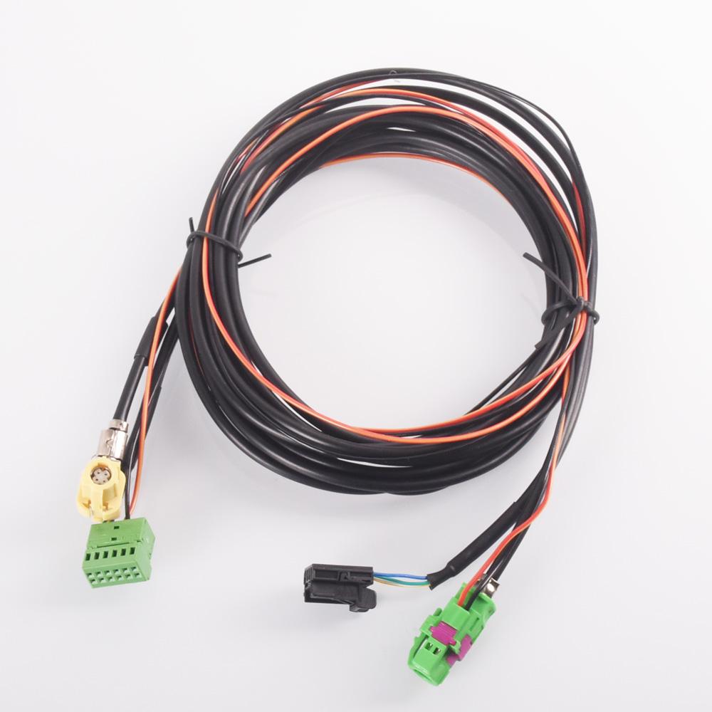 Car USB AUX in Plug Input Socket Adapter for vw passat Transporter Sharan Caddy Touran