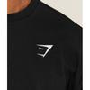 Gymshark CresT Oversized T shirT Gs Black A4c5a Bb2j