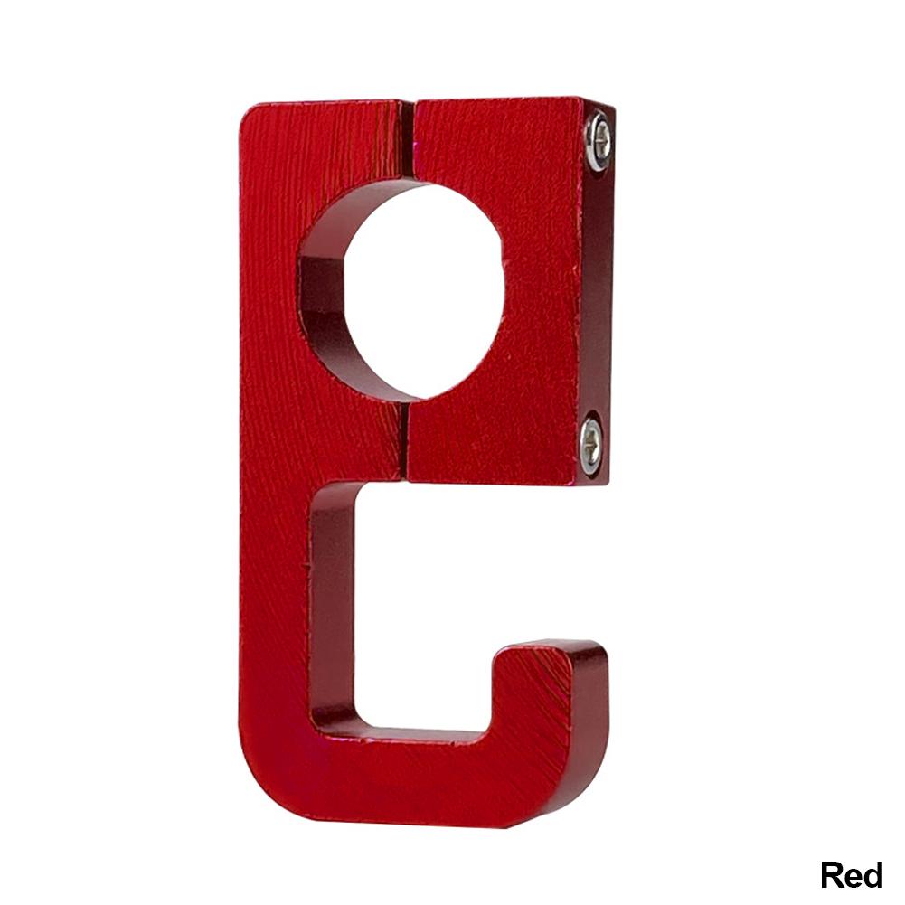 Motocyklový hák na helmu na zavazadla Hliníkový držák na motocyklový skútr Držák na tašku na háček Univerzální příslušenství k motocyklům