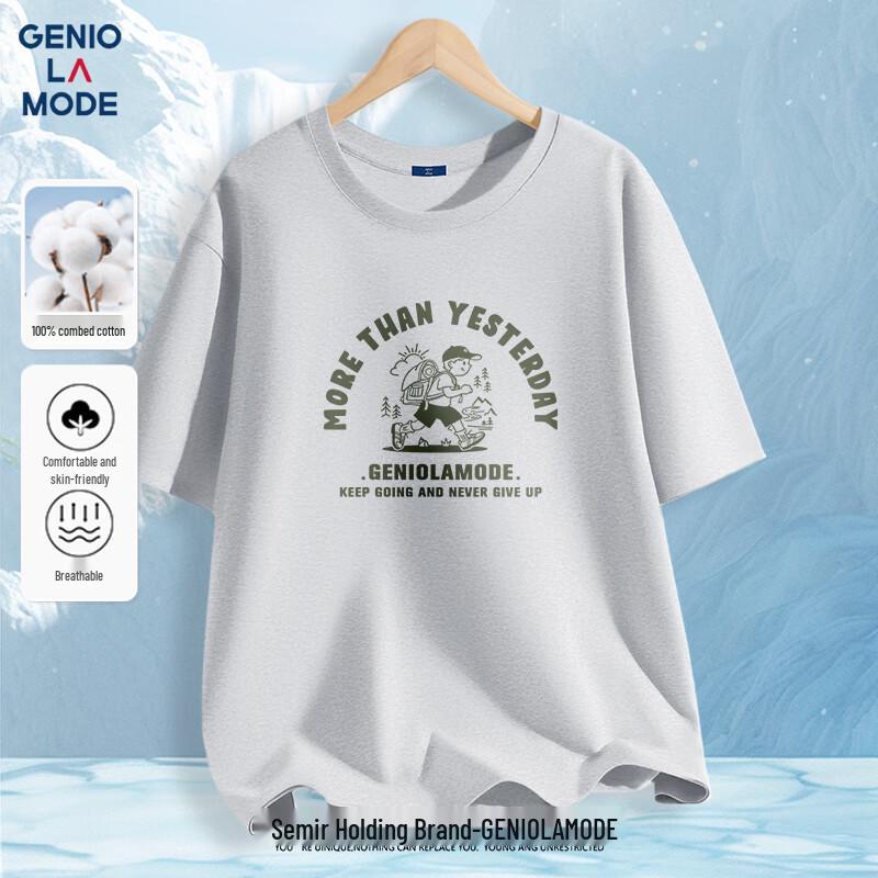 GENIOLAMODE Men s Adventure Squad Graphic T-Shirt M