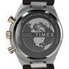 TIMEX Q x Continental Chrono Watch Quartz 100M Water Resistant Mineral Glass Black Dial TW2Y56000 Men's