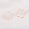 2Pcs Copper Geometry Accessories Platting 14K Gold Color For Jewelry Making DIY Earring Charm Decoration