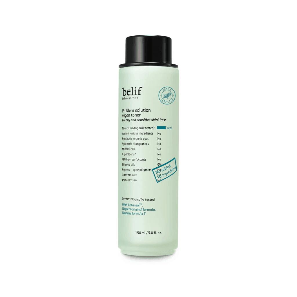 belif Problem Løsning Vegansk toner 150ml