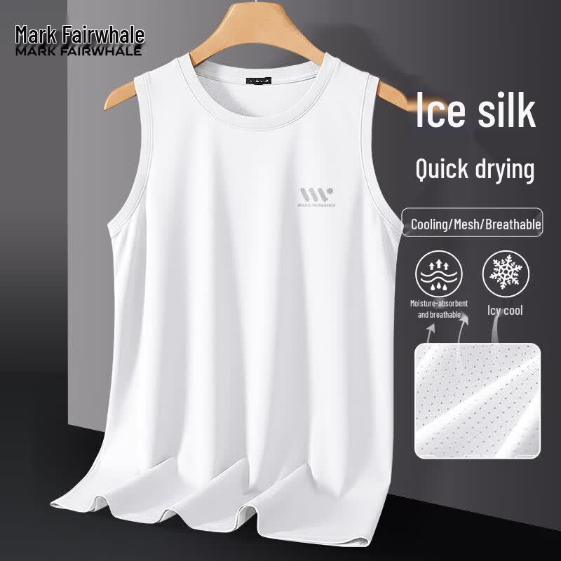 Mark Fairwhale Men s Ice Silk Cooling Sports Vest 5XL
