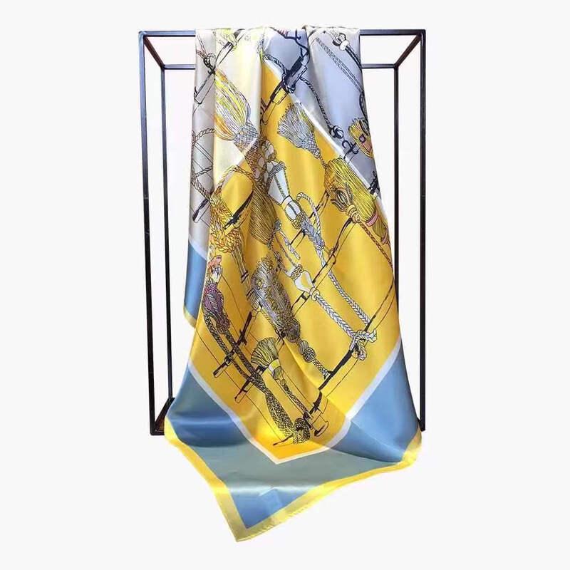Mulberry Silk Large Square Scarf 86cm