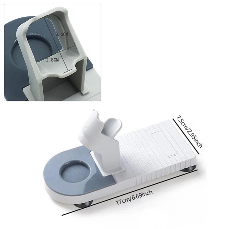 A95I-Adhesive Tool Organizer For Workshop- Glue Holder Station Featuring Suction Base Fits For Any In The Right Size