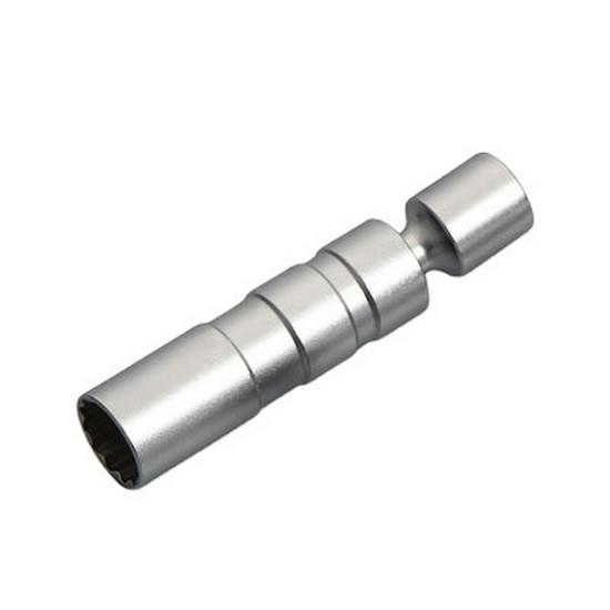 Universal 12-Point Magnetic Spark Plug Socket Wrench for BMW, Mercedes-Benz, Nissan - 14mm & 16mm Removal/Installation Tool