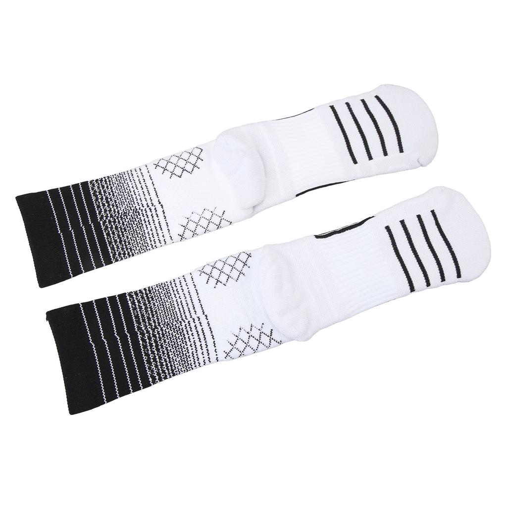 Męskie Sportowe Skarpetki Crew Elitowe Skarpetki do Koszykówki Amortyzowane Sportowe Skarpetki Crew Grube