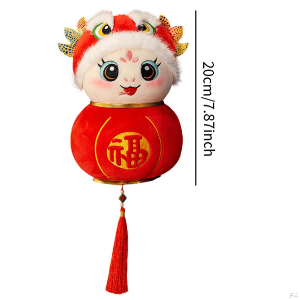 Chinese Year Snake Hanging Decoration Plush Ornament for