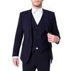 Without Prejudice Mens Italian Slim Sleeveless Waistcoat
