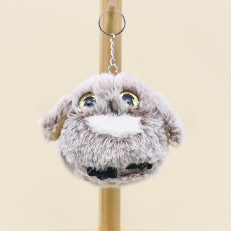Cute And Soft Owl Plush Keychain Adorable Animal Stuffed Doll Bag Accessory