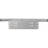 SKYWORLD 22.8 Inch Bull Bar Aluminum Alloy Front Bumper License Plate Mount Bracket Holder For Daytime Running Light Offroad LED Light Bar,Silver
