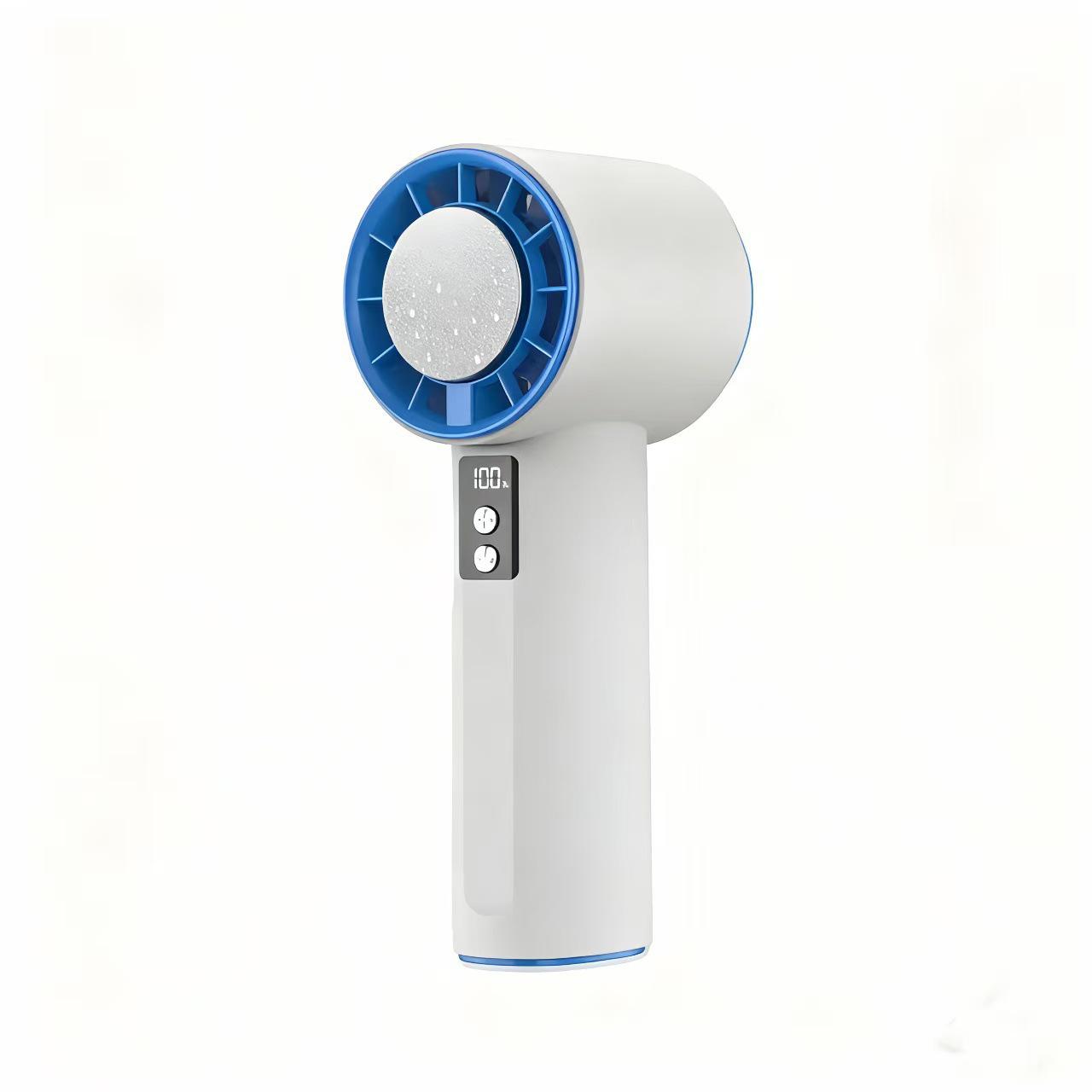 

USB Charging Mini Fan S006: Portable, Powerful Brushless Motor with Digital Display See details белый