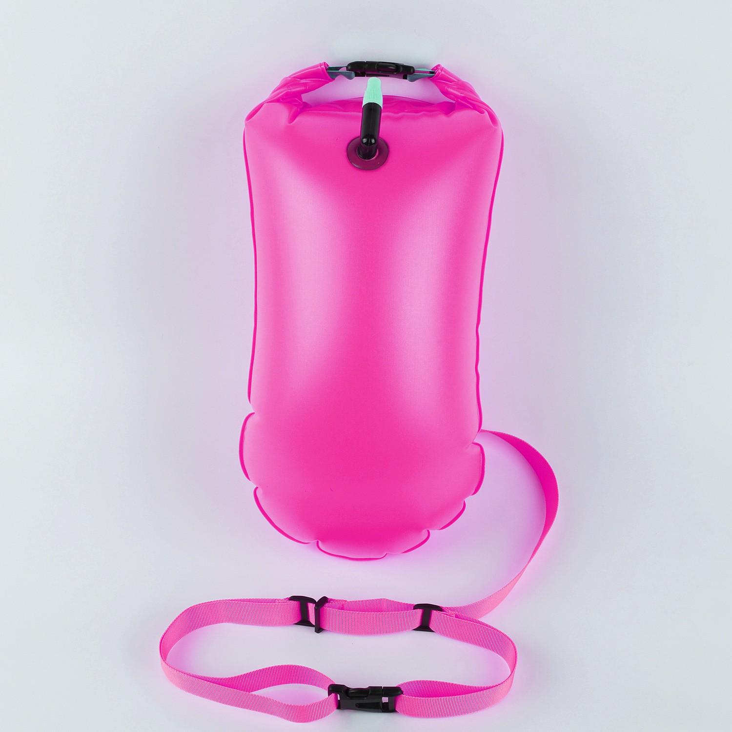 

Inflatable Swimming Ball with Waterproof Storage Buoy One Size