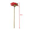Foam Berry Fruit Bunch Branch Artificial Flower Mini Plants Christmas Decorative Accessory for Wedding Flower Arrangements Gift