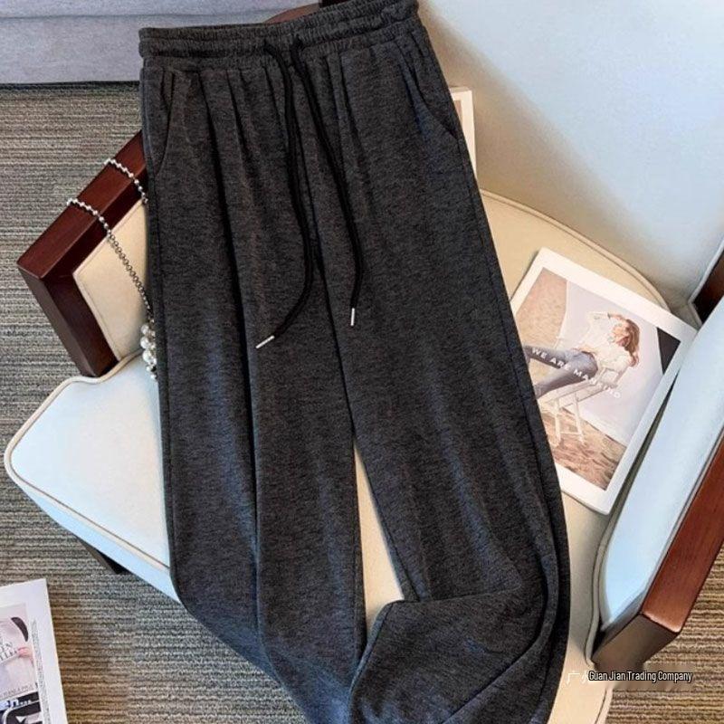Women's Retro Color Block Hoodie & High-Waist Pants Set - Spring/Autumn Slim Fit Two-Piece
