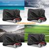 Mobility Scooter Cover Heavy Duty Black Protects From Snow Rain Dust And Sun