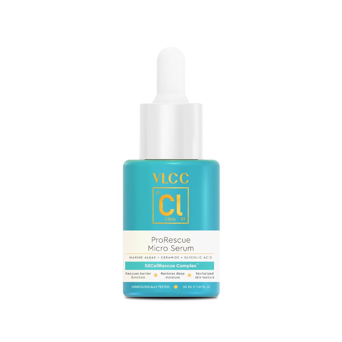 

VLCC Clinic ProRescue Micro Serum 30ml | Deep Hydration & Barrier Protection for Smooth, Revitalized Skin
