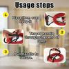 3 Pieces Nylon Cable Ties 60cm Extension Cord Organizer Straps with Handle for Reliable Cable Management at For Home or Office