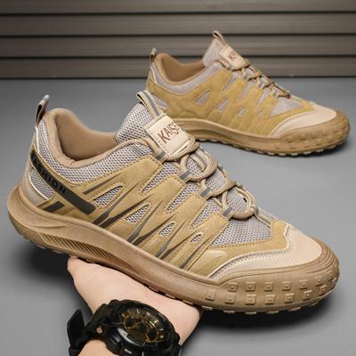 Shoes for Men New Fashion Casual Shoes Breathable and Comfortable Sports Outdoor Hiking Wearresistant Men's Walking Shoes