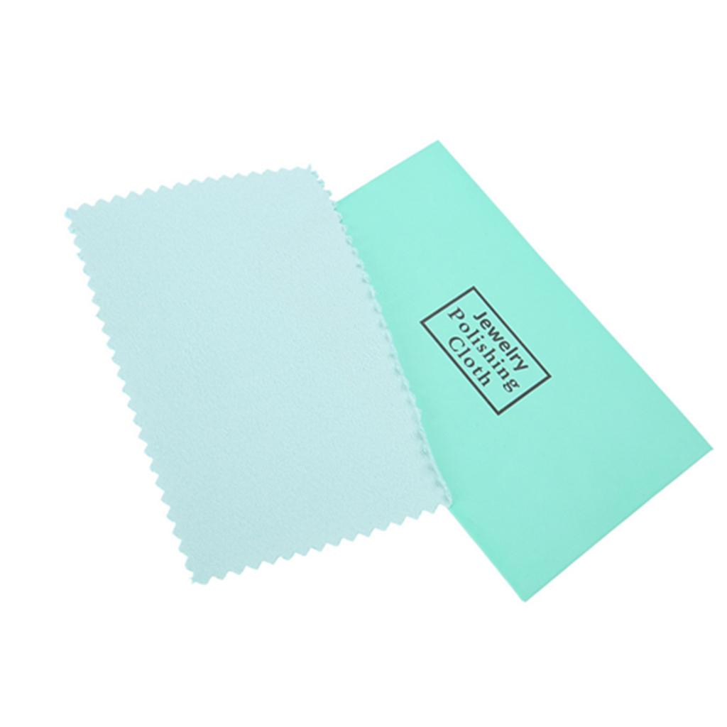 25 ΤΕΜ. Ασημένιο Πανί Γυαλίσματος Καθαριστικό Πανί Καθαρισμού Κοσμημάτων Εργαλείο Αντι-Θάμπωμα