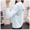 Sunscreen Hooded Jacket Women's Summer Thin Long-sleeved Ice Silk Breathable Anti-ultraviolet Outdoor Running Sports Jacket