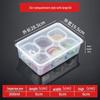 6-Compartment Food Sample Preservation Box