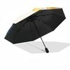 1pc Paper Boat Night Auto Open/close, All-Season Portable Folding Cute Umbrella for Women & Men, Travel, Everyday, Formal Events - Compact Luxury Para