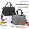 Portable Crossbody Insulated Lunch Box Bag for Picnics